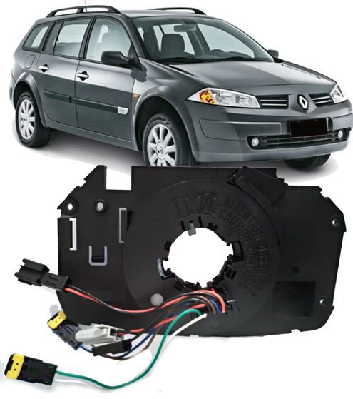 Cinta Airbag Fita Buzina Megane e Grand Tour 1.6 e 2.0 16v de 2007 à 2013