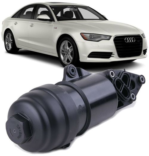 Suporte Filtro De Oleo Motor Audi A4 A6 Q5 Q7 3.0 Tfsi e 3.2 Fsi V6