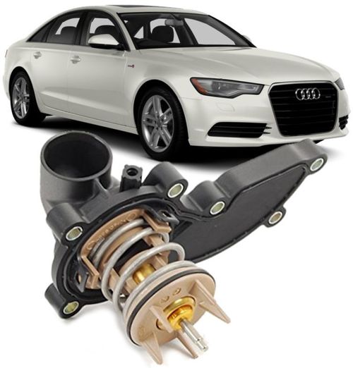 Válvula termostatica completa Audi A4 A6 Q5 Q7 3.0 V6 Tfsi de 2010 à 2018
