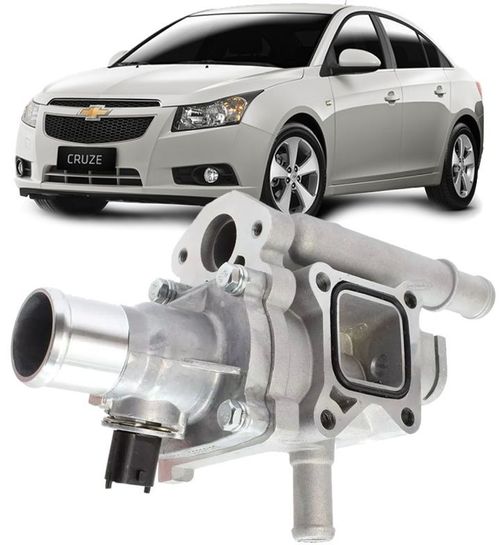 Carcaça com Válvula Termostática Cruze 1.8 16v de 2011 à 2016 - 012992382