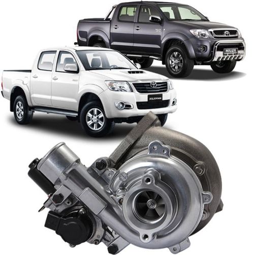 Turbina Completa Toyota Hilux 3.0 16v Diesel D-4D de 2005 à 2015 - 172010L040