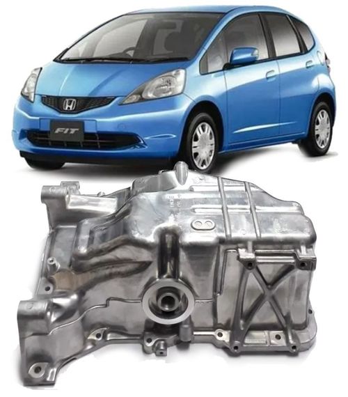 Carter De Oleo Do Motor Honda Fit e City 1.4 e 1.5 de 2009 à 2014 Automatico