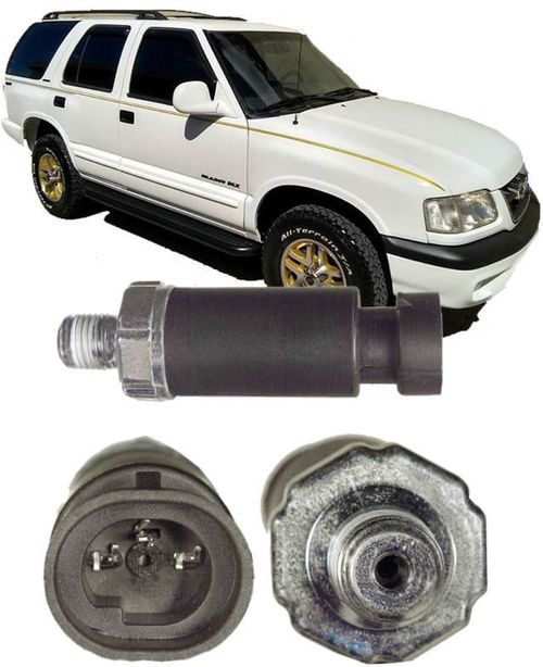 Sensor de Pressão de Oleo Blazer e S10 4.3 de 1996 á 2005 3 pinos - 19244500