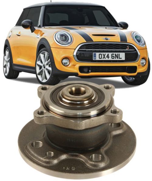 Cubo de Roda Com Rolamento Traseiro Mini Cooper 1.6 16v Turbo e Aspirado de 2006 À 2015