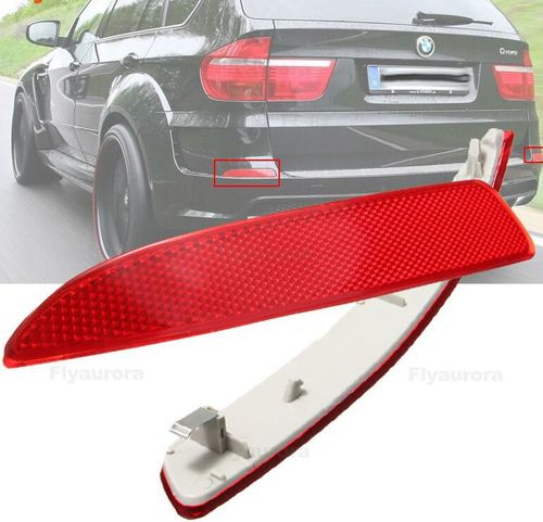 Olho De Gato Refletor Parachoque Traseiro Bmw X5 de 2007 À 2012 - Esquerdo