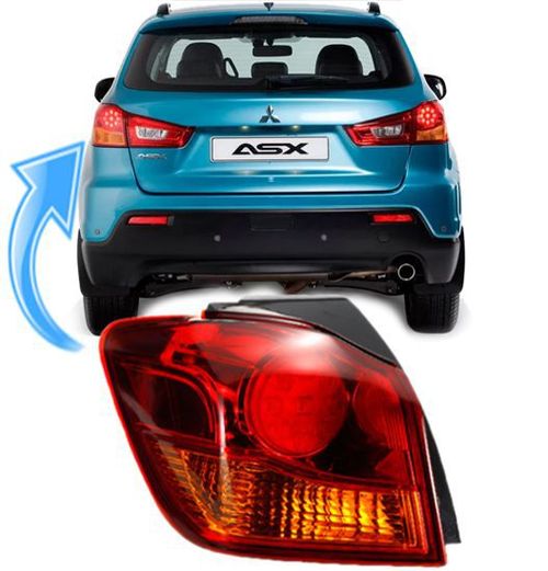 Lanterna Traseira Esquerda Mitsubishi Asx 2.0 16v de 2010 à 2016