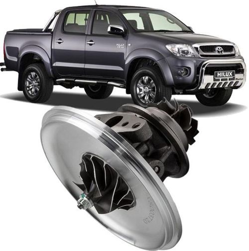Conjunto Rotativo Turbina Hilux D-4D 2.5 16v Diesel 1kdftv de 2005 à 2015