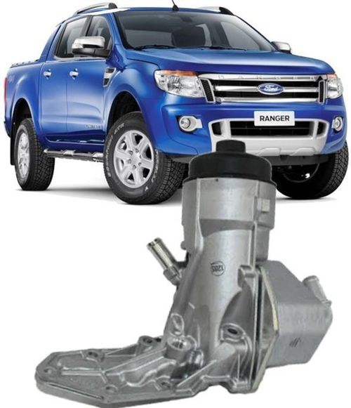 Resfriador Com Suporte de Oleo Motor Ford Ranger 2.2 E 3.2 Diesel Após 2012