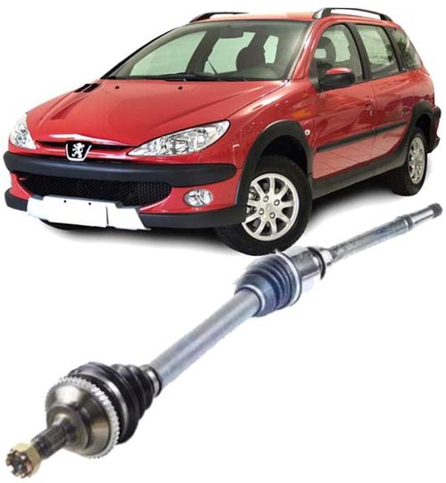 Semi eixo Peugeot 206 e 207 Escapade Sw 1.6 16v Lado Direito