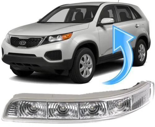 Pisca Seta Retrovisor Kia Sorento de 2010 À 2015 - Ld Esquerdo