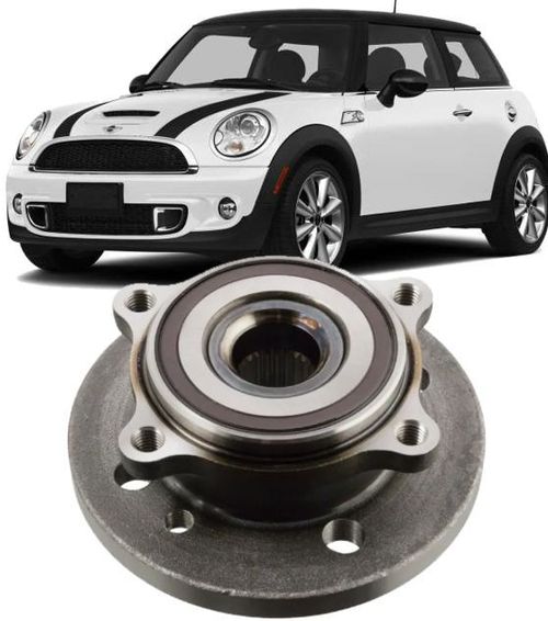 Cubo de Roda Com Rolamento Dianteiro Mini Cooper 1.6 16v Turbo e Aspirado de 2006 À 2015