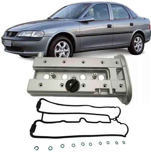 Tampa De Valvula motor de Aluminio Vectra Astra Zafira 2.0 2.2 e 2.4 16v de 1997 à 2012 - 90501942
