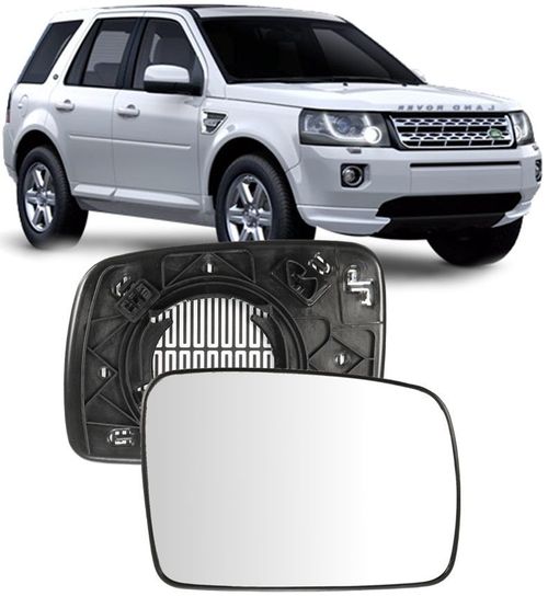 Lente do Espelho Retrovisor Freelander 2 e Discovery 3 - Ld Direito