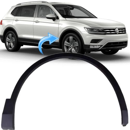 Moldura Friso do Paralama Tiguan 250 1.4 Tsi de 2018 À 2021 - Dianteiro Direito