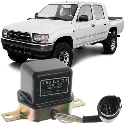 Regulador de Voltagem Toyota Hilux 2.8 Diesel 1991 À 2001 - 27700-72030