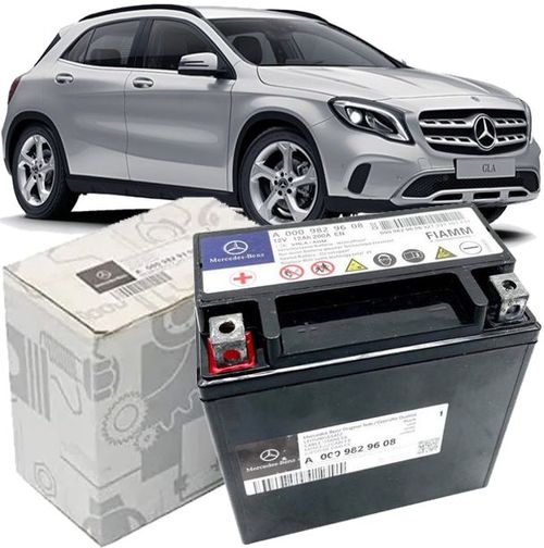 Bateria Auxiliar Mercedes-benz 12v 12ah200a - A0009829608 - Original