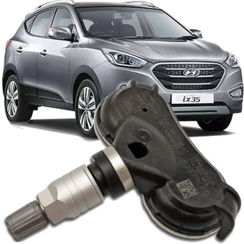 Sensor de Pressão do Pneu Tpms Hyundai Ix35 2.0 16V Flex de 2016 a 2022 - 52933-2s510