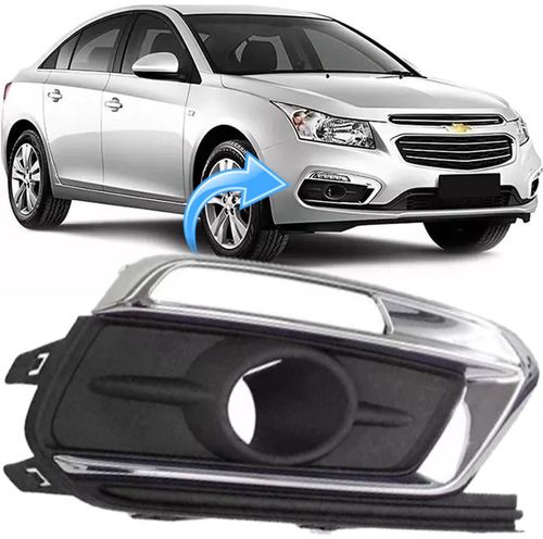 Moldura Farol Milha Cruze 1.8 16V Lt e Ltz 2015 e 2016 - Direito