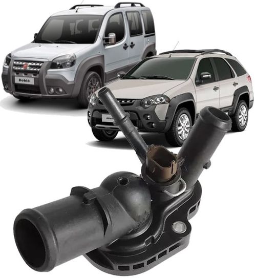 Válvula Termostatica Completo Fiat E-torq 1.8 16V e 1.6 16V - 55247743
