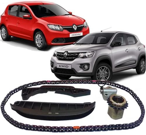 Kit Corrente da Distribuição Sandero Logan 1.0 12V 3cc de 2018 À 2024