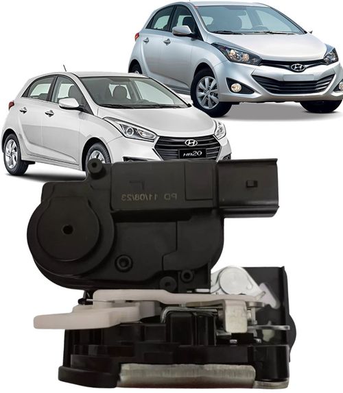 Fechadura Eletrica Porta Hb20 1.0 e 1.6 de 2012 À 2019 - Dianteira Direita