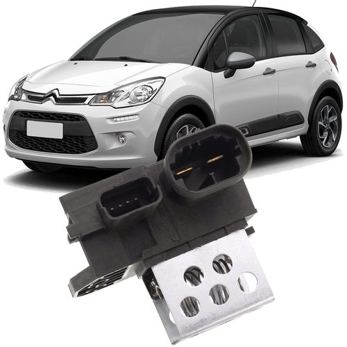 Resistencia da Ventoinha Citroen C3 1.5 8V e 1.6 16V Flex de 2013 À 2017