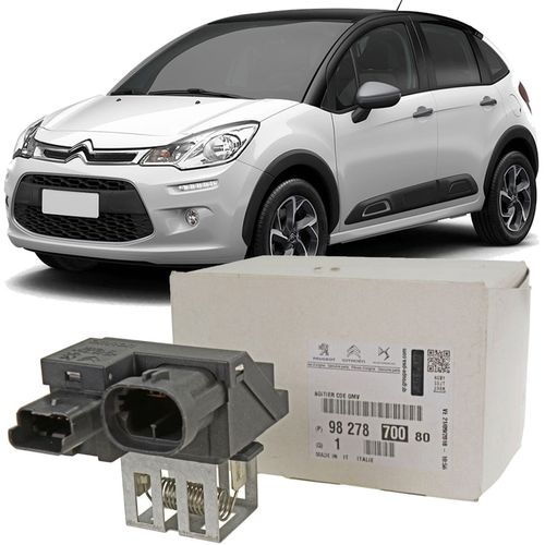 Resistencia da Ventoinha Citroen C3 1.5 8V e 1.6 16V Flex de 2013 À 2017 - Original