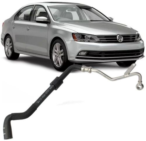 Mangueira de Agua Tubo Tiguan Jetta Passat A3 Q3 - 06j121492c - Original