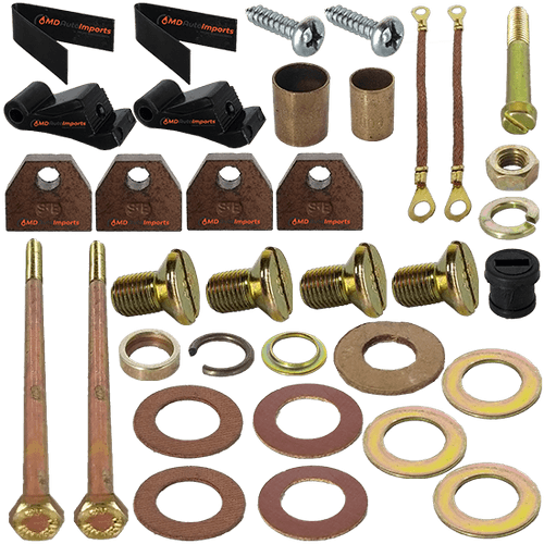 KIT COMPLETO REPARO MOTOR PARTIDA DELCO REMY OPALA CARAVAN C10 C20 C60