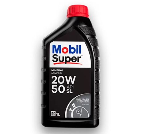 ÓLEO DE MOTOR MOBIL SUPER 20W50 PARA MOTORES EM GERAL