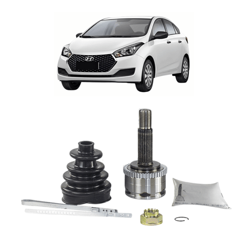 Junta Homocinetica Hyundai Hb20 1.0 12v 3cc com abs Manual 2012 ate 2017 25x20x48 ABS