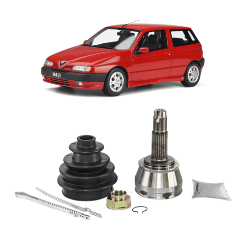 Junta Homocinetica Alfa Romeo 145 e 146 1.4 16v 1999 ate 2002 Fiat brava 99-02 marea 2006 em diante ambos 1.6 16v 22x25 dentes