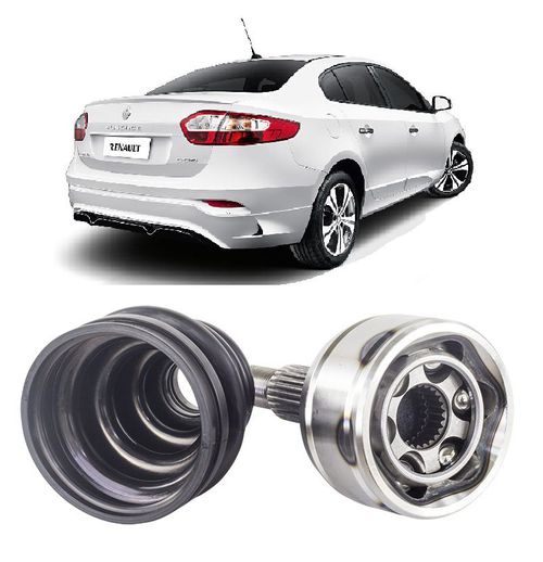 Junta Homocinética Renalt Fluence  2.0 16V 2013 2014 2015 2016 Automático 24x25