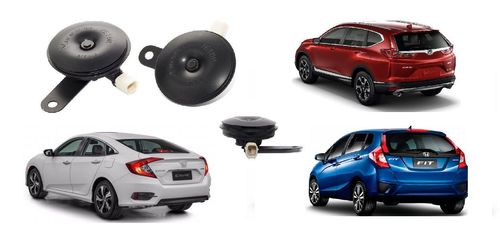 Buzina  Específica Linha Honda Crv Civic Fit C/Conector