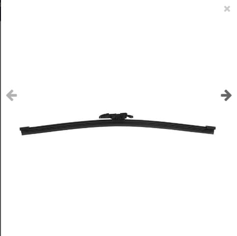 PALHETA FLEX 12" TRASEIRA BMW:X1 16&gt;18, MERECEDES BENZ:CLASSE CLA,CLG,CLASSE E