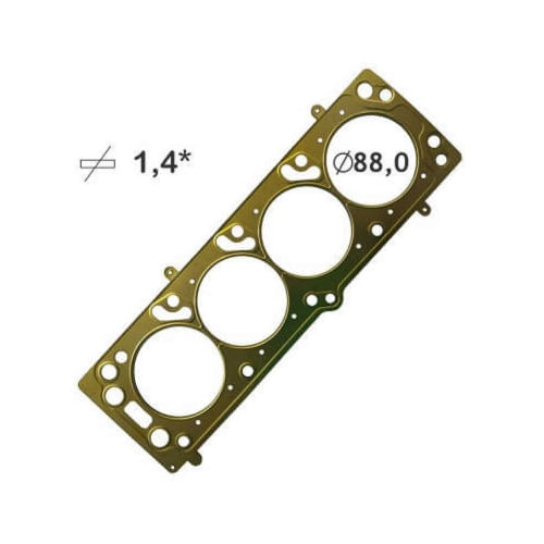 JUNTA DO CABECOTE - GM ASTRA VECTRA S10 2.0 2.2 16V FLEX APOS 1996