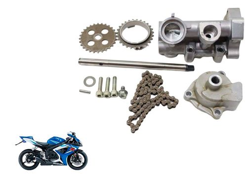 Carcaça Bomba Óleo Suzuki Gsxr 750 Srad Srad 750 07-10