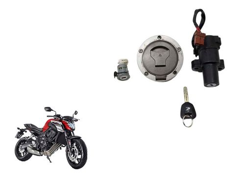 Kit Chave Ignição Honda Cb 650 F 15-18c/detalhe