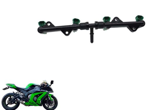 Flauta+bicos Injetores de Alta Kawasaki Zx 10 11-15