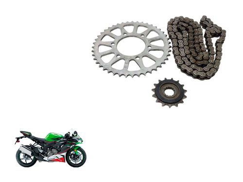 Kit Relação Com Retentor Kawasaki Zx 6 Zx6 19-24
