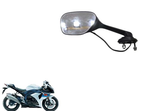 Espelho Retrovisor Esquerdo Suzuki Gsxr Srad 1000 11-16c/detalhe