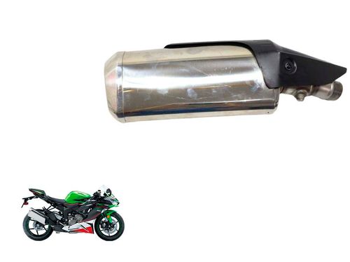 Ponteira Escapamento Kawasaki Zx 6 Zx6 19-24
