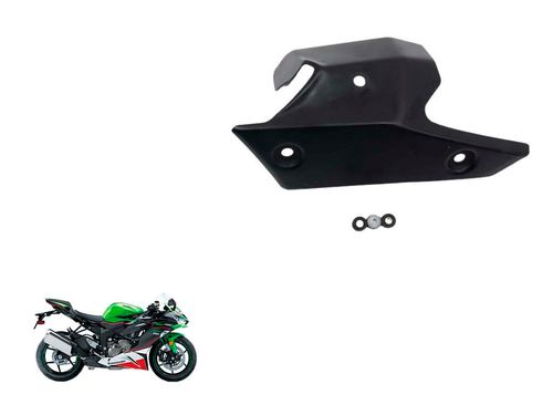 Proteção Escapamento Intermediaria Kawasaki Zx 6 19-24