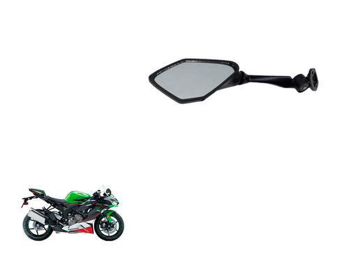 Espelho Retrovisor Esquerdo Kawasaki Zx 6 19-24c/detalhe