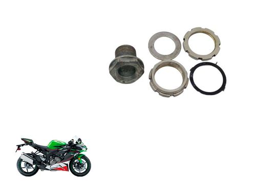 Porca Coluna Direção Kawasaki Zx 6 Zx6 19-24
