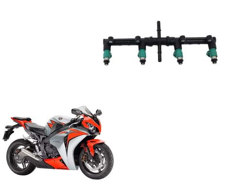 Flauta+bicos Injet. de Baixa Honda Cbr 1000 Rr 08-11