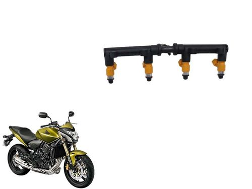 Flauta+bicos Injetores Honda Hornet 600 12-14