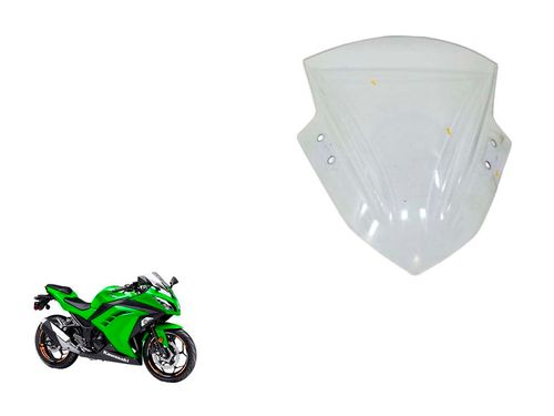 Bolha Acrílica Kawasaki Ninja 300 13-18c/detalhe