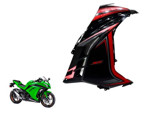 Carenagem Lateral Direita Kawasaki Ninja 300 13-18c/avaria
