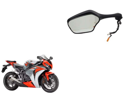 Espelho Retrovisor Esquerdo Honda Cbr 1000 Rr 08-11c/detalhe